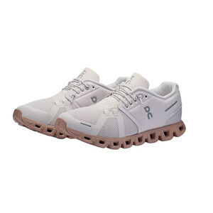 On Running Women's Athletic Shoes in White and Tan